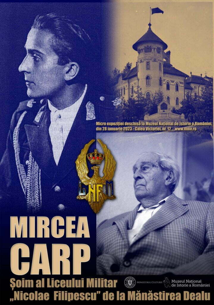 Micro expoziția Mircea Carp. Șoim al Liceului Militar ,,Nicolae Filipescu’’ de la Mănăstirea Dealu