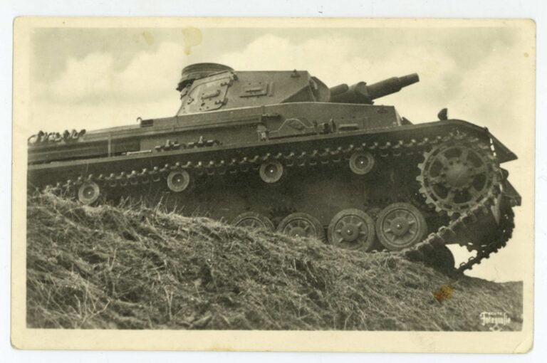 Panzer III, Ausf. C, tehnică de luptă pe care a fost instruit să lupte Mircea Carp (colecția colonel Gheorghe Cojocea).