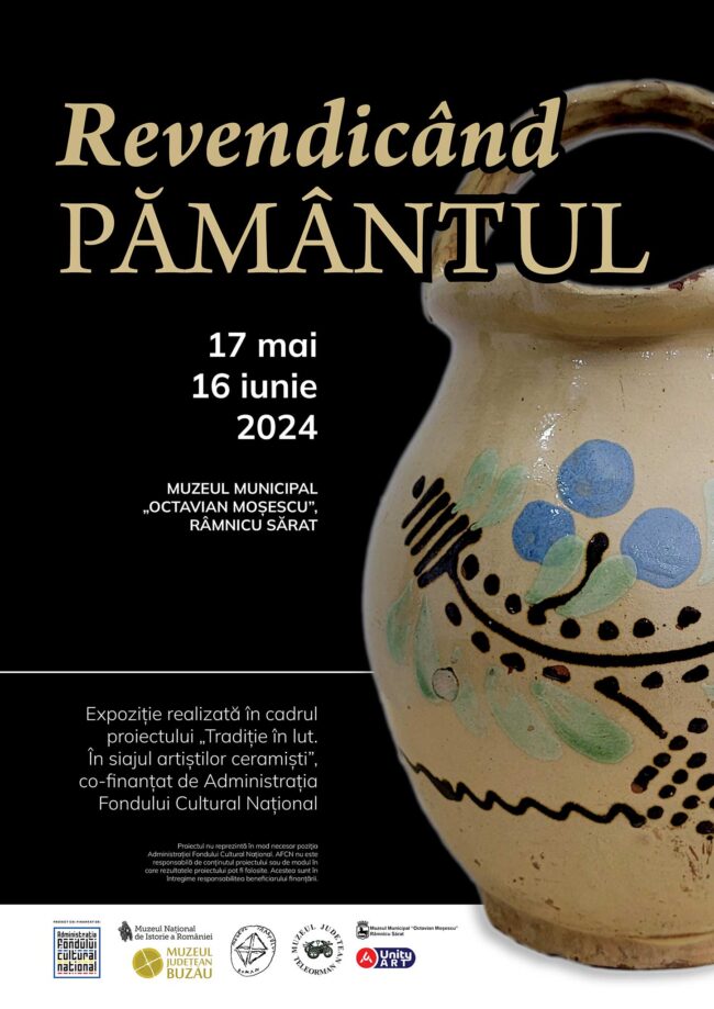 Afis_expoziția_-Revendicând-pământul_Râmnicu-Sărat1-
