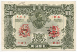 „Leul de hârtie: biletele Ministerului Finanțelor (1919-1920) – exponatul lunii august, la Muzeul Național de Istorie a României