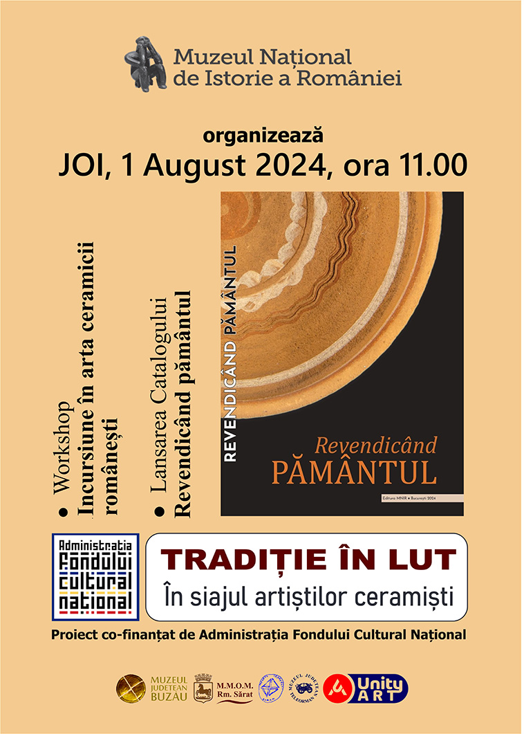 „Incursiune în arta ceramicii românești” - atelier educațional și lansarea catalogului „Revendicând pământul”,