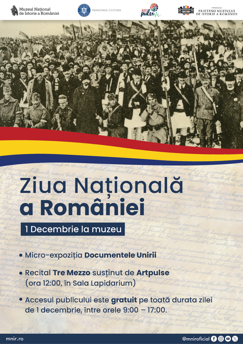 1 Decembrie, la Muzeul Național de Istorie a României