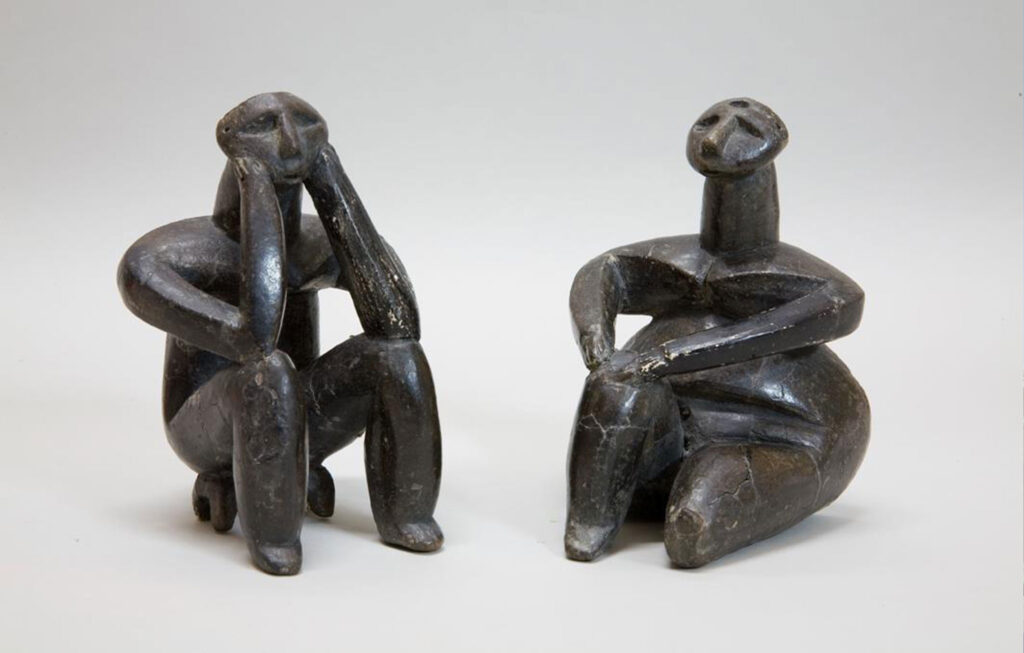 The Thinker and Seated Woman - MNIR collection