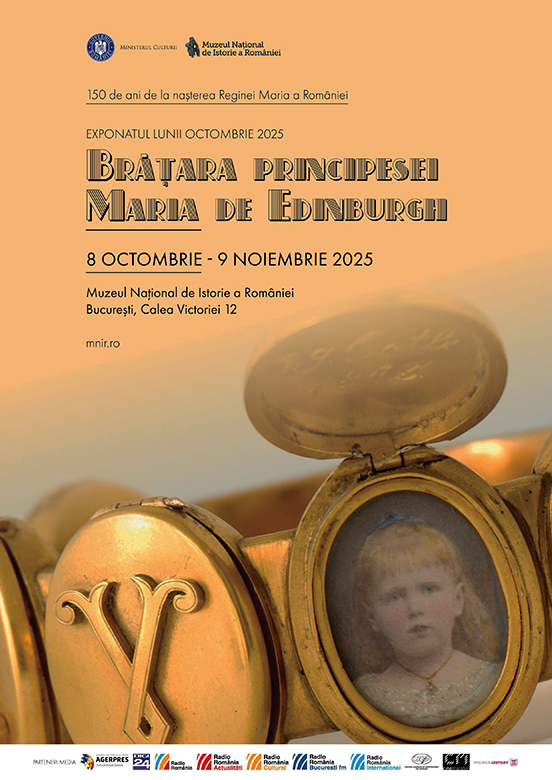Exponatul lunii octombrie - Brățara Principesei Maria de Edinburgh
