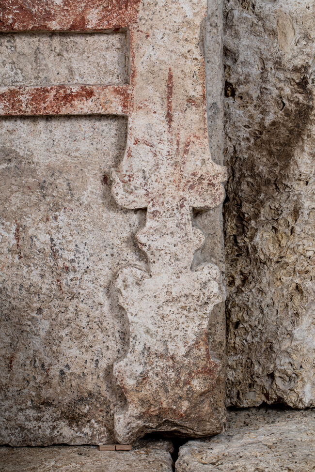 Patul funerar elenistic - Callatis, Lapidarium, MNIR