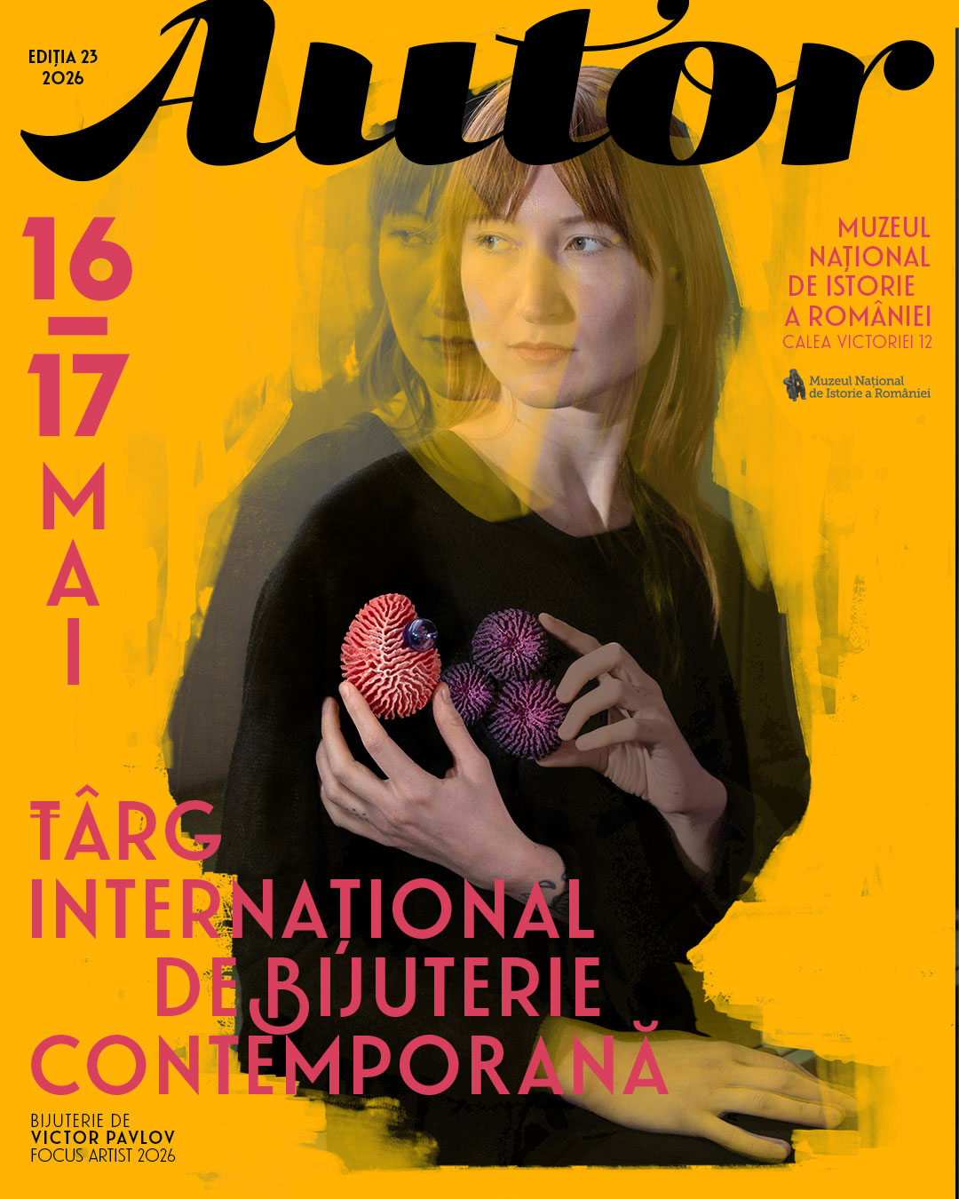 Târgul Internațional de Bijuterie Contemporană AUTOR, la MNIR (16-17 mai)