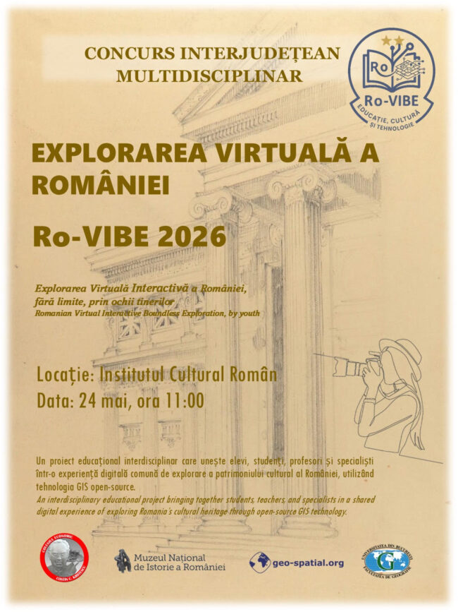 Concurs Interjudetean Multidisciplinar Explorraea Virtuala a Romaniei